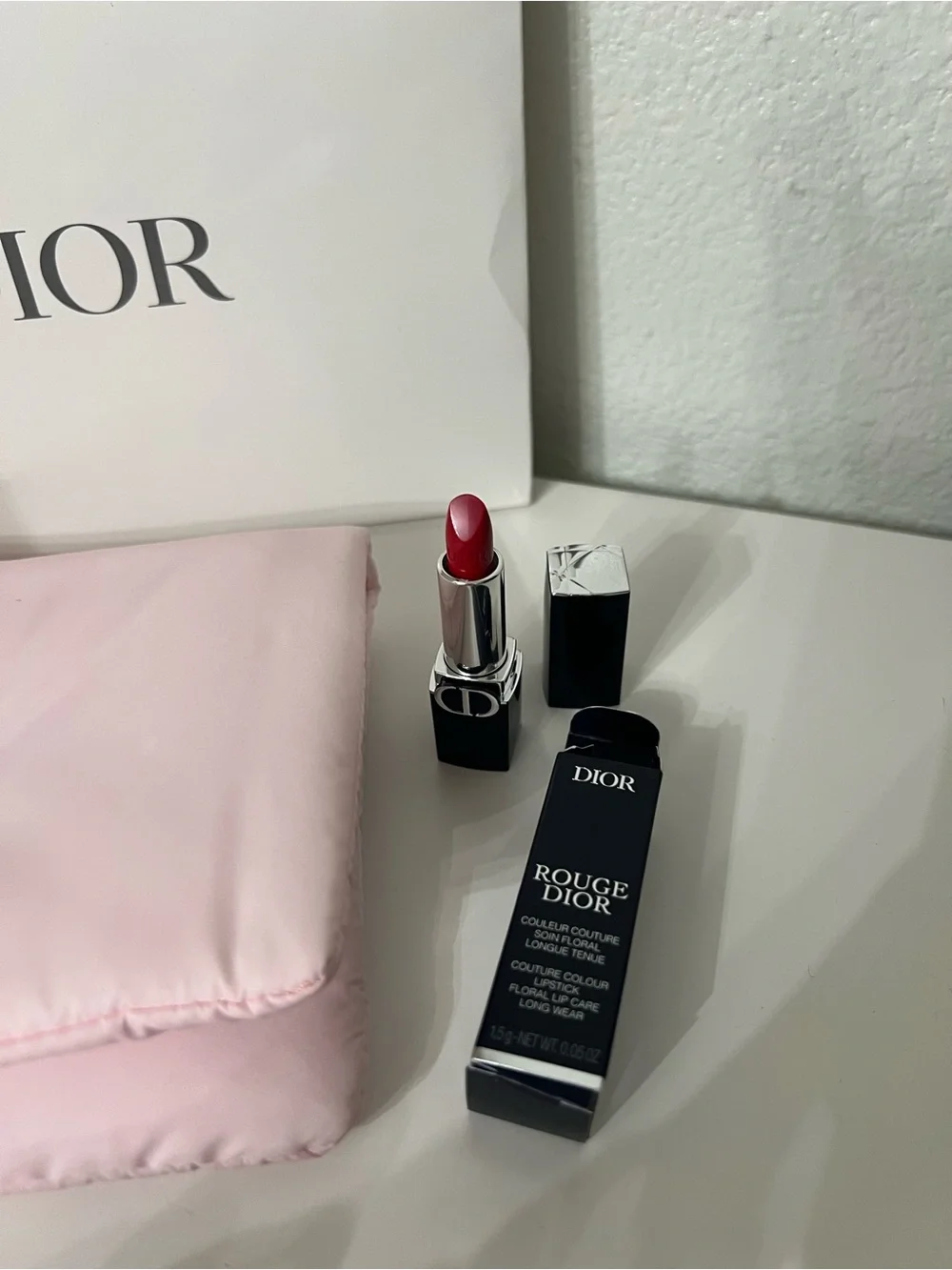 Dior soft pink